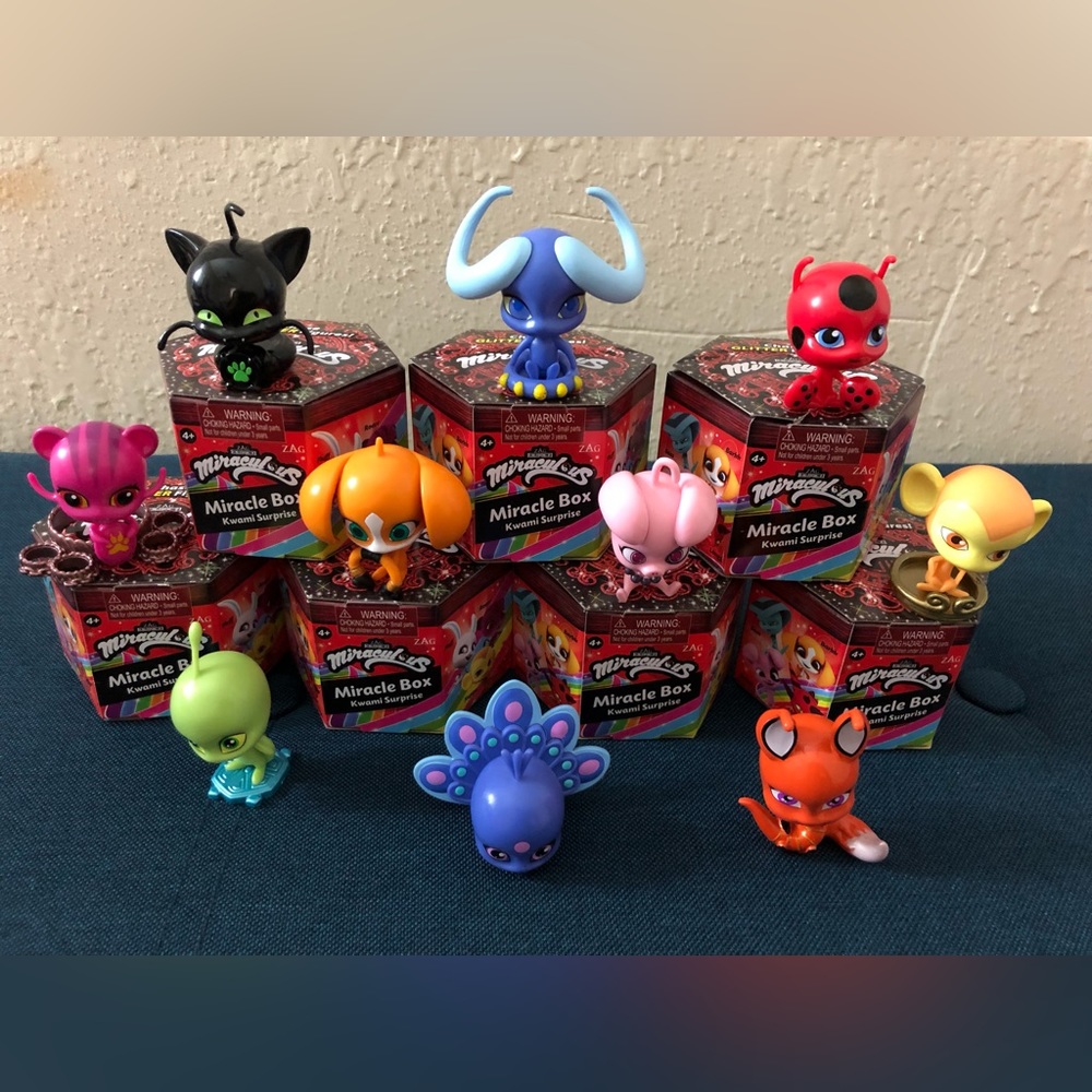 Miraculous Miracle Box Kwami Surprise Bundle! 10 miraculous ladybug kwamis
